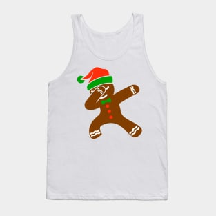 Dabbing gingerbread Tank Top